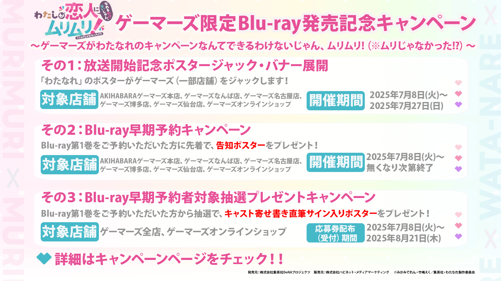 わたしが恋人になれるわけないじゃん　わたなれ　ゲーマーズ　缶バッジ全5種 わたなれ 缶バッジ 全5種 - メルカリ